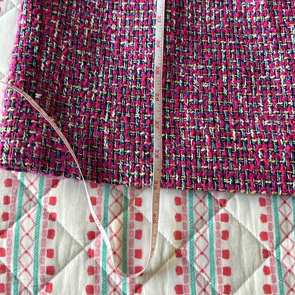 J. Crew Size 6 Pink Tweed Sheath Dress - Picture 8 of 8